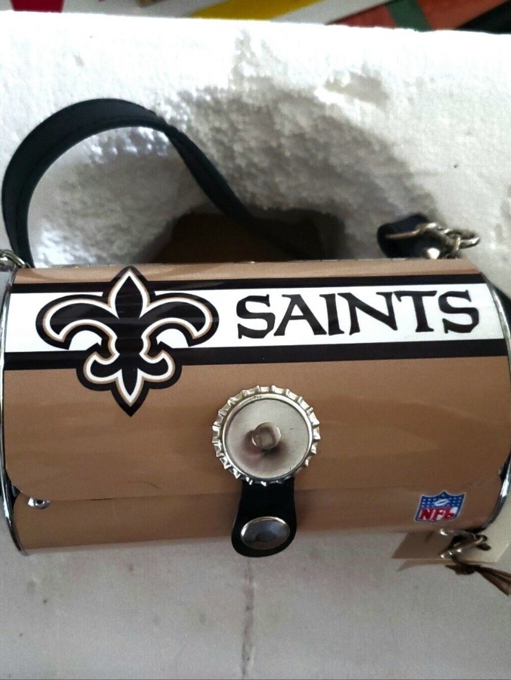 Saints License Plate Purse